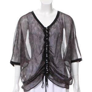 Elizabeth and James silk blouse size : M